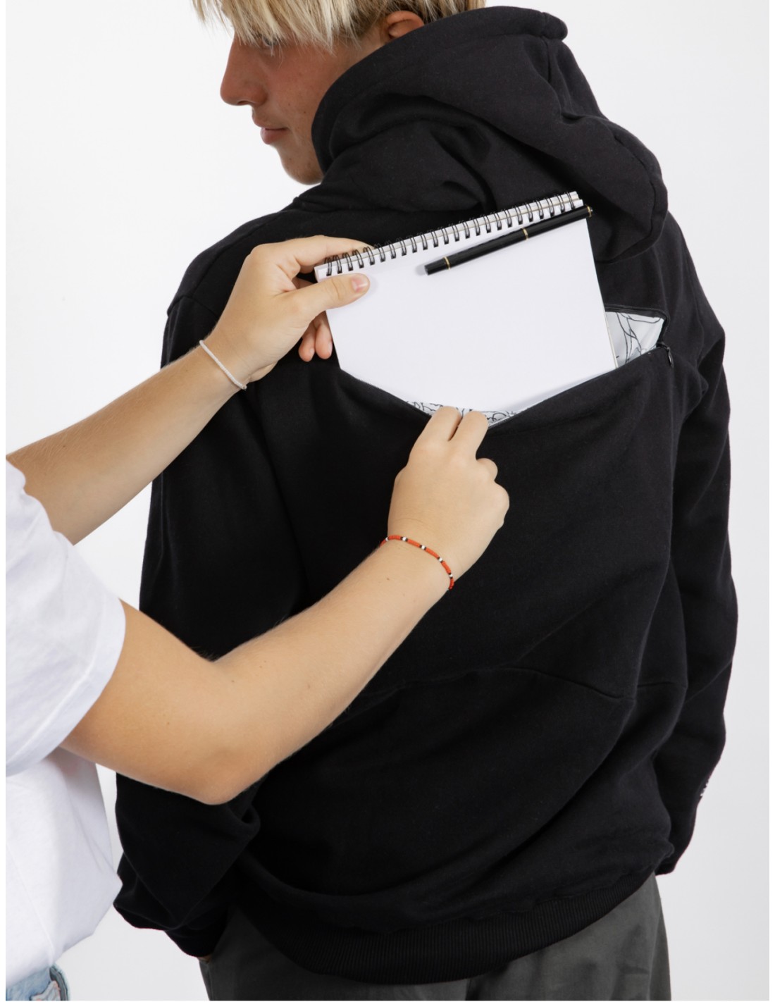 BAGFLIP COTON BIO - Modèle CAZV noir...