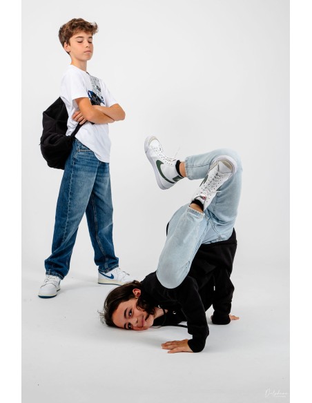 BAGFLIP COTON BIO ENFANT - Modèle CAZV noir