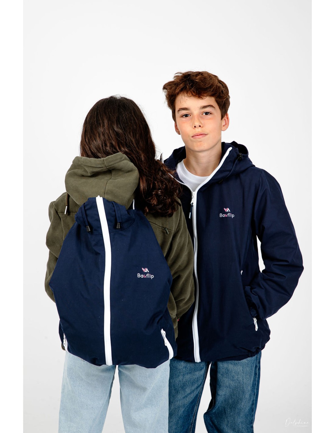 BAGFLIP IMPERMÉABLE ENFANT MARINE -...