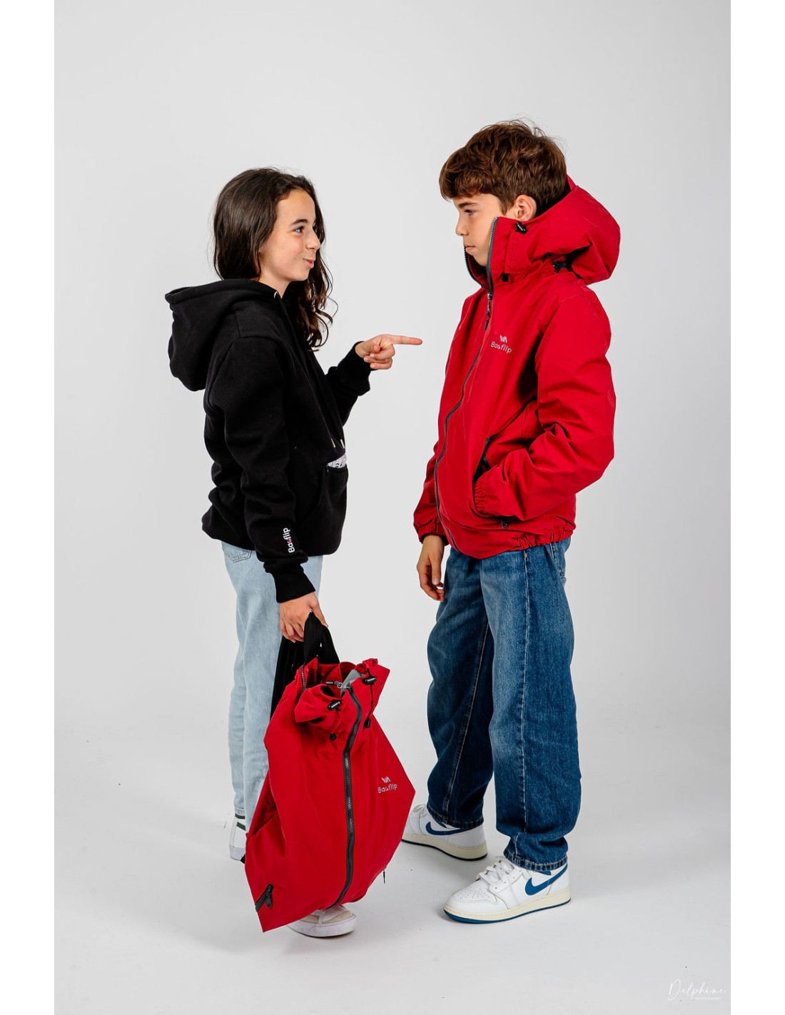 BAGFLIP IMPERMÉABLE BORDEAUX ENFANT -...