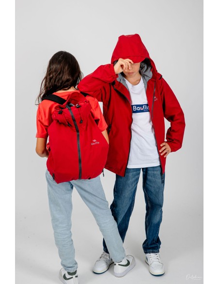 BAGFLIP IMPERMÉABLE BORDEAUX ENFANT - Modèle Marie-Paule