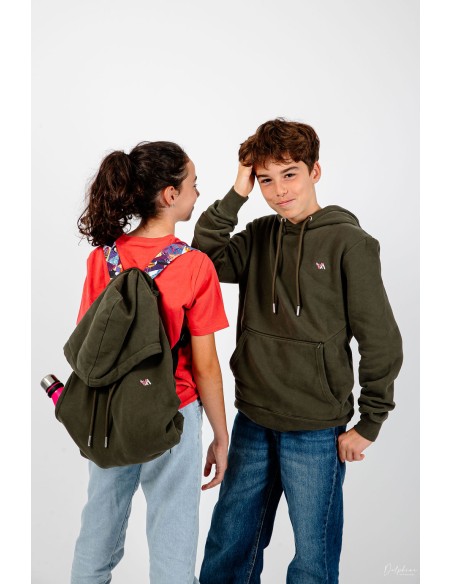 BAGFLIP COTON BIO ENFANT - Modèle Paul Kaki