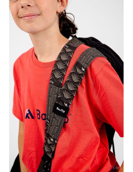 BAGFLIP COTON BIO ENFANT - Modèle Jean Noir art déco