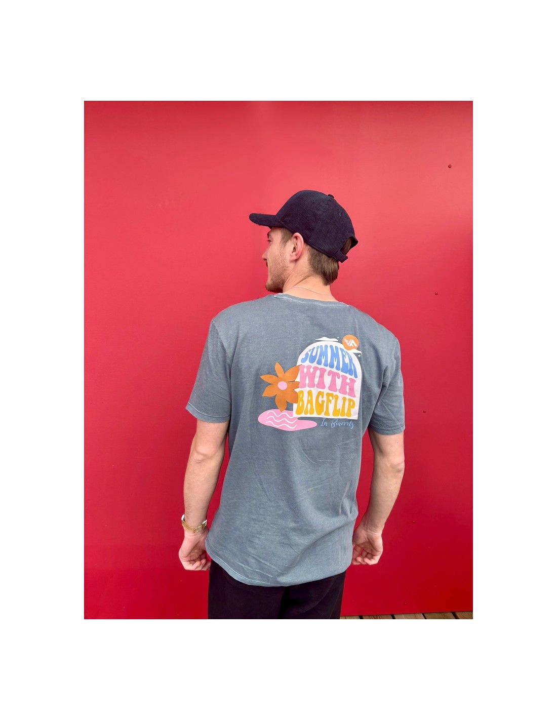 CASQUETTE UNISEXE Bleu velours -...