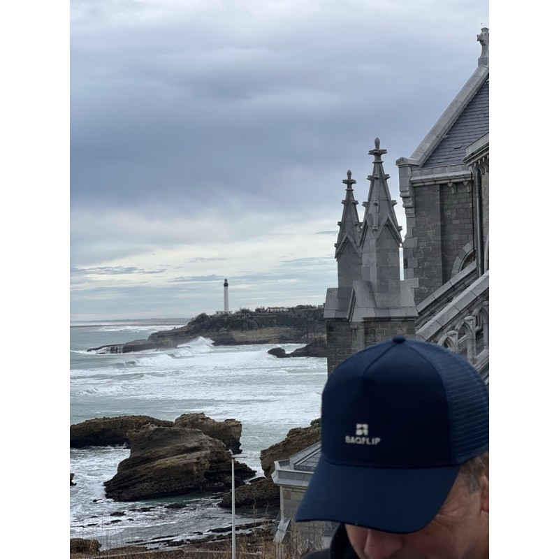 CASQUETTE UNISEXE BLEU MARINE - Modèle ANA