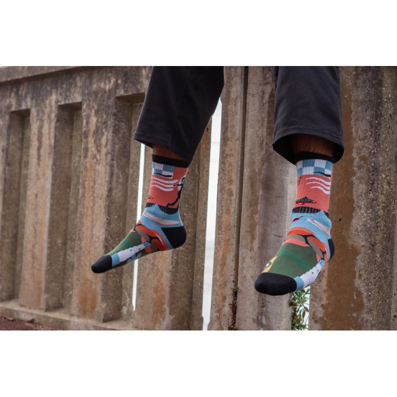 "LES INSEPARABLES" Chaussettes BAGFLIP