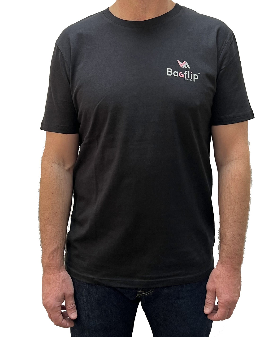 TSHIRT BIO ANOL COL ROND LOGO COEUR TSHIRT BIO ANOL COL ROND LOGO COEUR