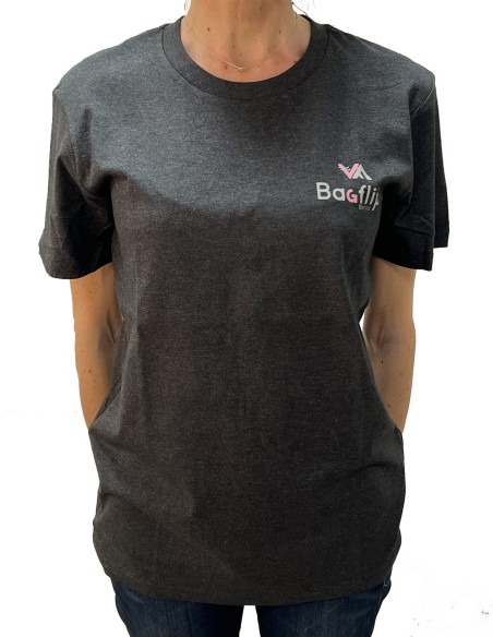 TSHIRT BIO ANOL COL ROND LOGO COEUR